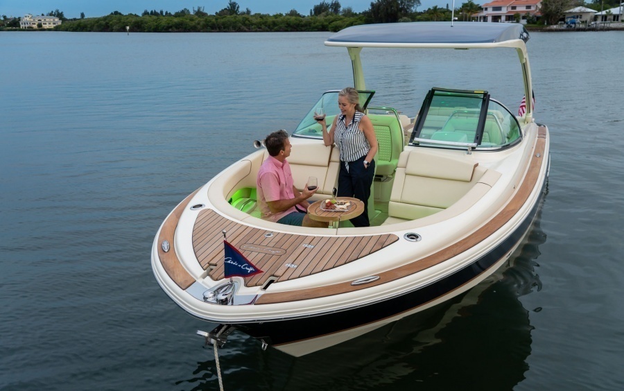 Chris-Craft Launch 31 GT is on Display in Porto Montenegro