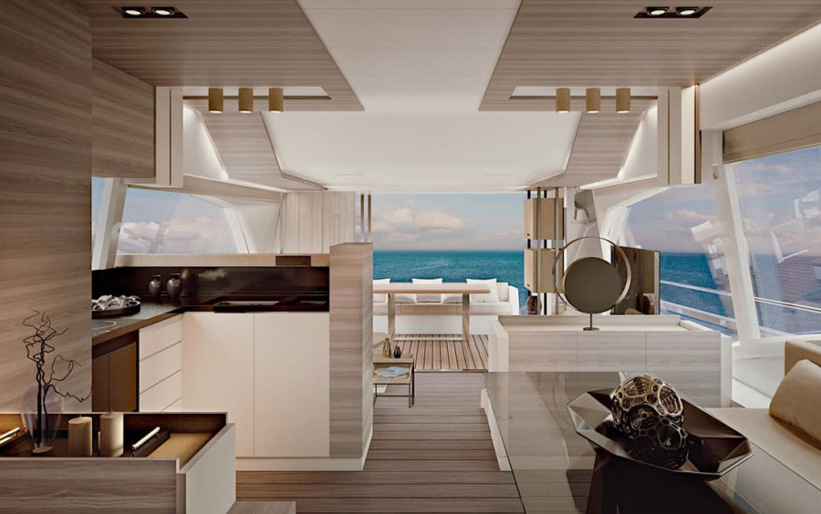 Ferretti Yachts 670 фото 2.3